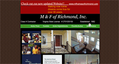 Desktop Screenshot of mfr-homes.com